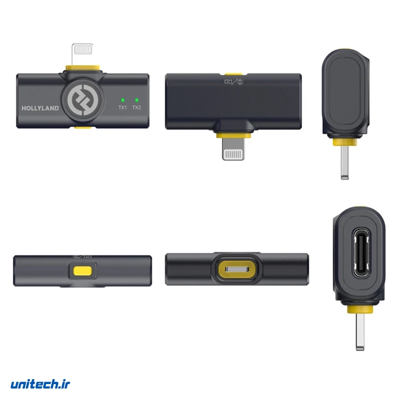 ست میکروفن بی سیم هالی لند مدل Lark M2 مجموعه 2 عددی3